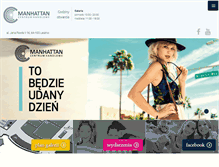 Tablet Screenshot of manhattan.com.pl